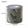 Self-adhesive Non-woven Camouflage Cohesive Camping Hunting Camo Tape 5M