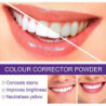 Colour Corrector Powder,Whiten And Clean Teeth, Stains And Dirt, Freshen Oral Plaque, And Clean Tooth Washing Powder