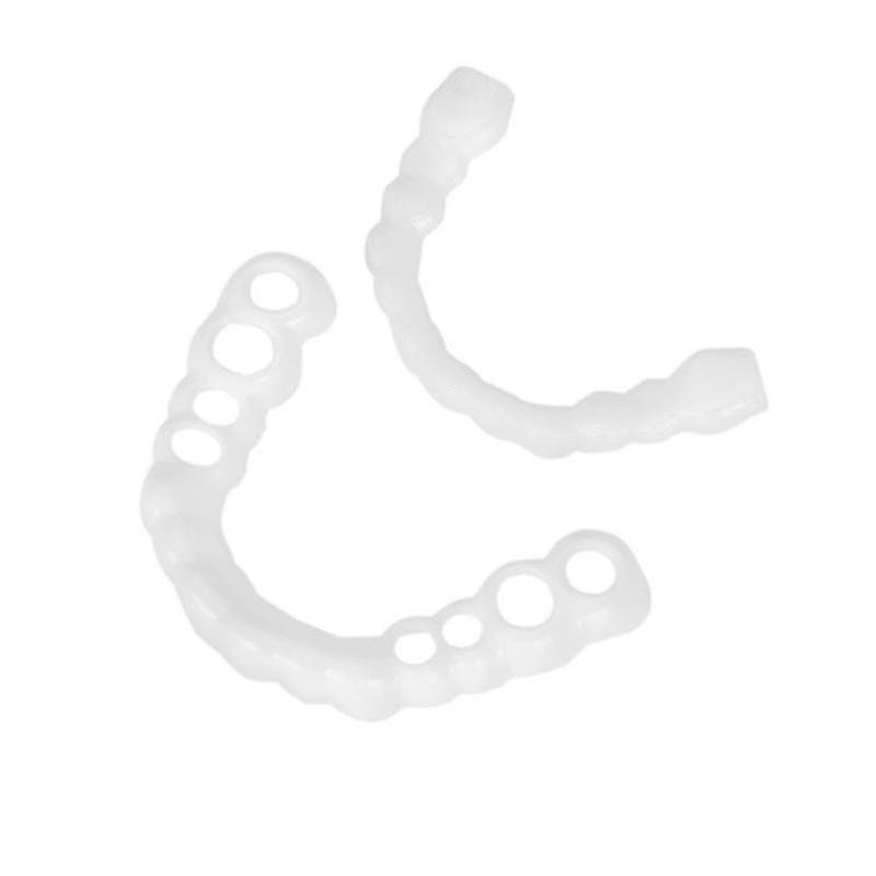 nouvelles fausses dents en silicone fausse couverture dentaire blanchissant prothèse dentaire soins bucco- [...]