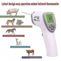 Thermomètre pour animaux de compagnie, Animal De compagnie Chat Chien Bovins Moutons Porc Lapin Thermomètre [...]