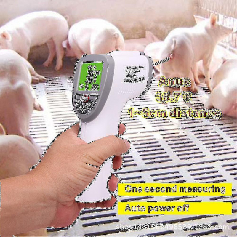 Thermomètre pour animaux de compagnie, Animal De compagnie Chat Chien Bovins Moutons Porc Lapin Thermomètre [...]