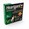 Comprimés à croquer pour les chiens 26-50lbs(12-22kg), Pack 6 HEARTGARD Plus (vert)