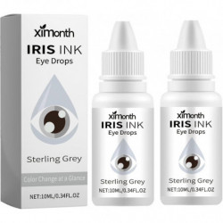 Gouttes changeantes de couleur des yeux, 2pcs gouttes ophtalmiques Irisink Pro, gouttes oculaires Irisink, yeux [...]