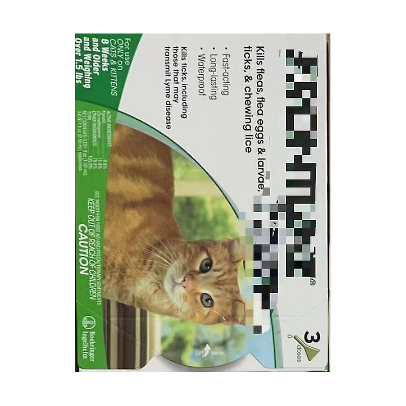 Répulsif pour chien et chat Vermifuge externe de longue durée gouttes de vermifuge pour animaux de compagnie [...]