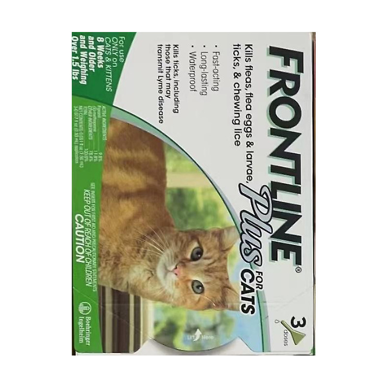 Répulsif pour chien et chat Vermifuge externe de longue durée gouttes de vermifuge pour animaux de compagnie [...]