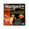 Comprimés à croquer HEARTGARD Plus (brun) pour chiens 51-100lbs(23-45kg), Pack de 6