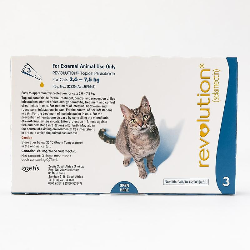 Révolution bleue chats 3 Pack