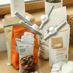 Sealing Clip with Lid Strong Sealing Easy Access Long Moisture-proof Food Preservation Compact Food Safe Freezer [...]