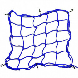 Elastic Mesh Bag Holder For Motorcycle Luggage Tie Down Mesh With Hook 2pcs