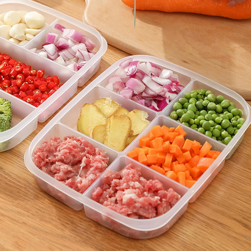 Food Storage Box Large Capacity Multi-compartments Eco-friendly Food Grade Fresh-keeping Transparent Pp Material [...]