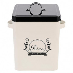 1pc Pet Food Storage Bucket Iron Airtight Storage Bucket For Dog Cat Food