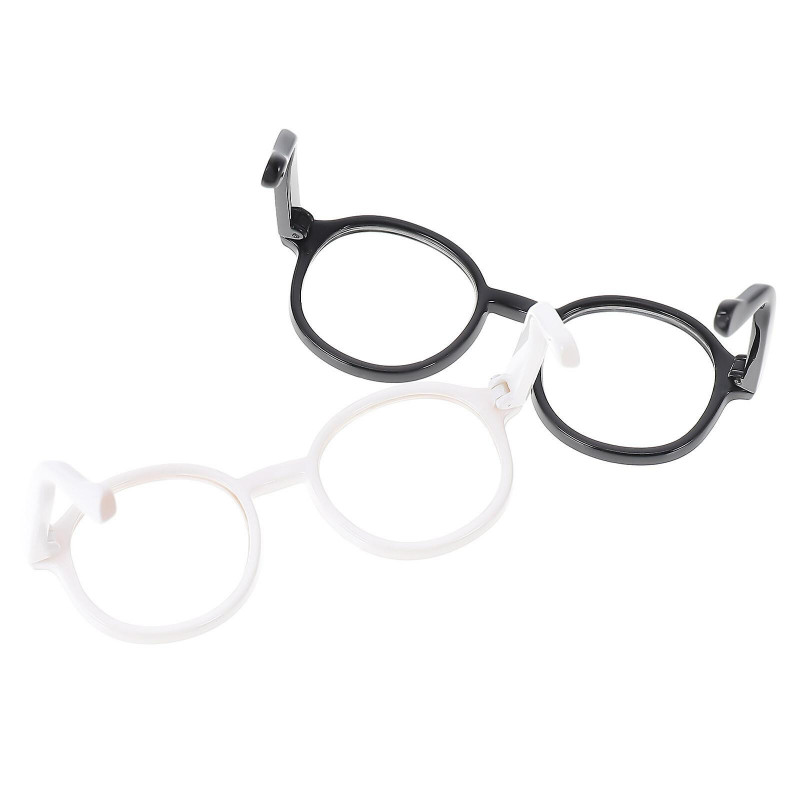 2pcs Pet Dog Glasses Fashionable Puppy Party Eyeglasses Plastic Pet Eyewear