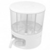 1pc Sealed Insect-proof Rice Bucket Moisture-proof Rice Box Rotating Rice Bucket
