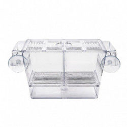 1pc Transparent Aquarium Fish Breeding Box Practical Fish Incubation Container