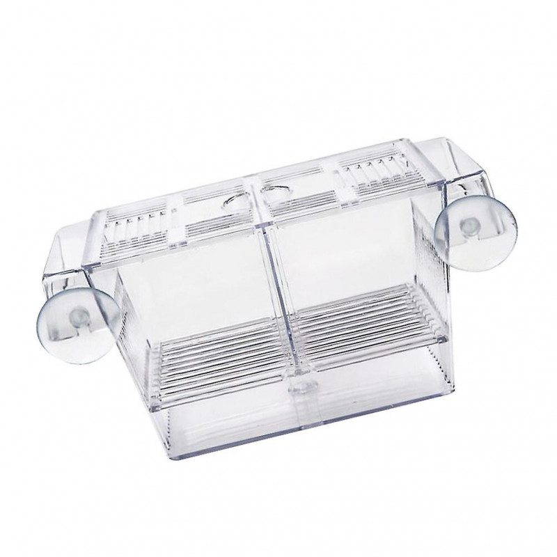 1pc Transparent Aquarium Fish Breeding Box Practical Fish Incubation Container