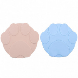 2pcs Durable Food Can Covers Silicone Pet Food Can Dust-proof Cover Pads