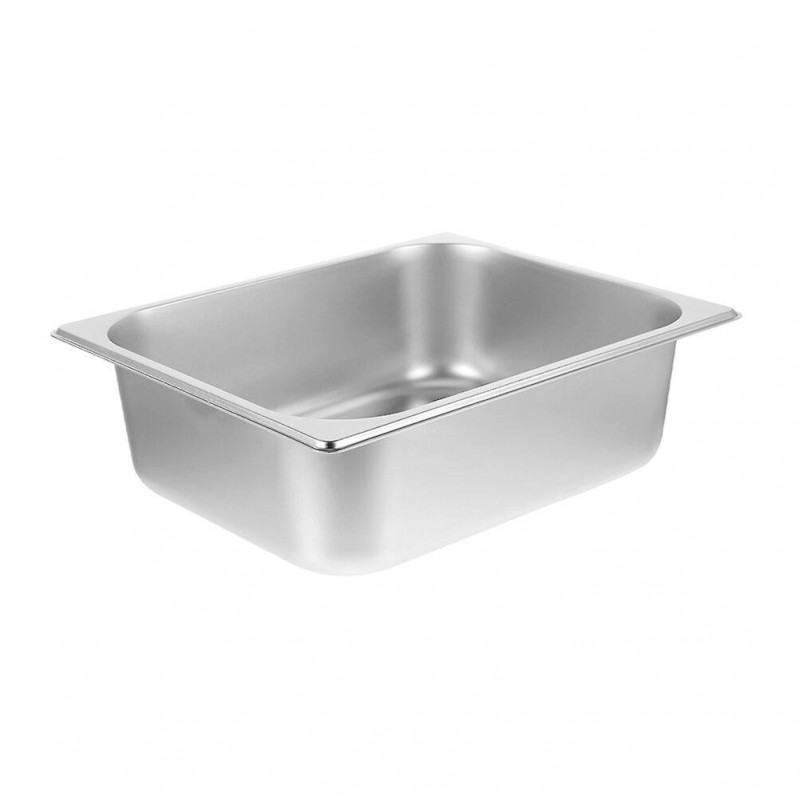 Stainless Steel Buffet Pan Large Capacity Food Container Party Buffet Food Pan Kitchen Food Container