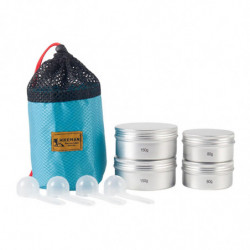 Multifunctional Tin Box Container Keep Food Fresh For Camping 150g And 80g Multifunctional Tin Box Container Keep Food Fresh For Camping 150g And 80g
