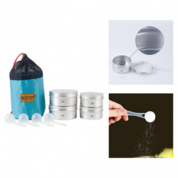 Multifunctional Tin Box Container Keep Food Fresh For Camping 150g And 80g Multifunctional Tin Box Container Keep Food Fresh For Camping 150g And 80g