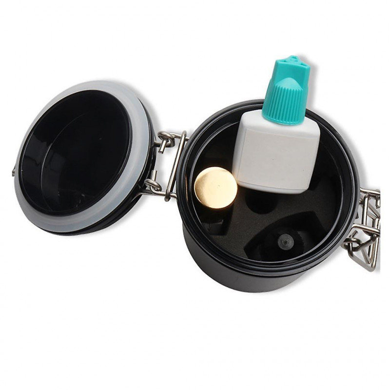Eyelash Glue Storage For Tank Activated Carbon Sealed Jar Leak Proof Container