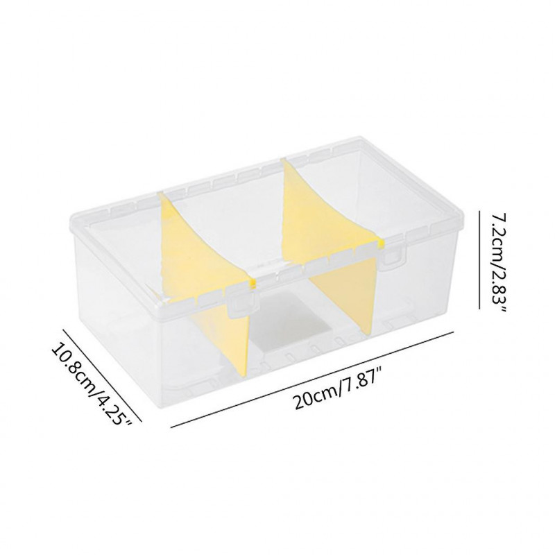 Seasoning Box Kitchen Spice Container Condiment Storage With Buckle Design