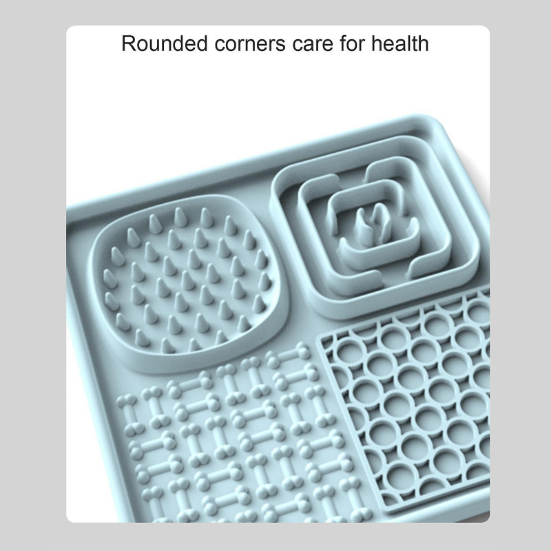 New Silicone Lick Mat for Dogs, Extra Large Suction Cup, Lick Mat Dog Slow Feeder, Dog Lick Mat Pet Feeding Mats