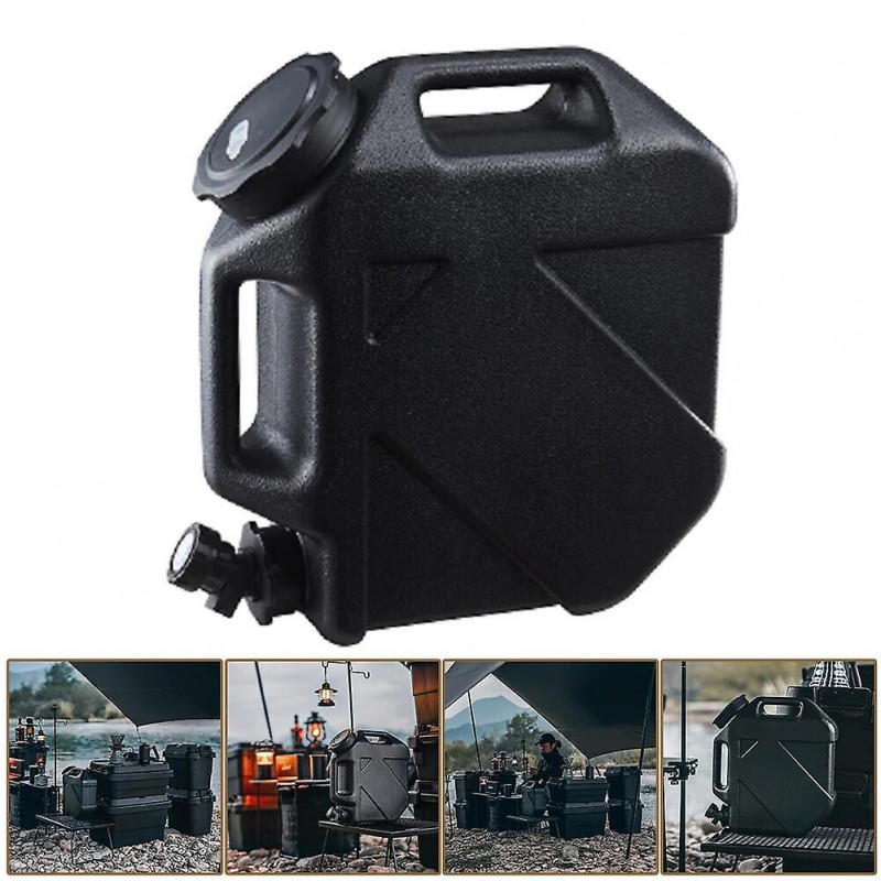 10l Water Tank Large Capacity Portable Camping Bucket Water Storage With Detachable Faucet No Leakage Travel [...]
