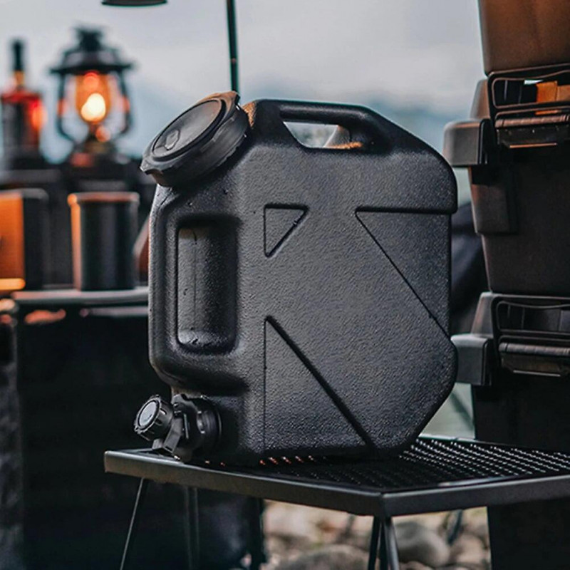 10l Water Tank Large Capacity Portable Camping Bucket Water Storage With Detachable Faucet No Leakage Travel [...]