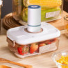 Vacuum Storage Food Containers Manual Pumping Good Sealing with Calendar Wheel Leak-Proof Storage Food Organiser [...]