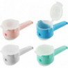 Bag Sealing Clips Food Storage Clamps With Plastic Pour Spout For Snack Cereal Pet Food 4 Pack (4, Multi-color)