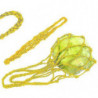 2pc Chicken Vegetable String Bag Poultry Fruit Holder Chicken Cabbage Feeder Treat Feeding Tool With Hook
