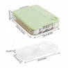 Dumplings Organizer Container Storage Tray Dumpling Fresh Box Food Holder