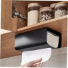 1pc Box Kitchen for Mount Towel Wall- Container Napkin Black Organizer Steel Storage Glove Cover Toilet Magnetic [...]