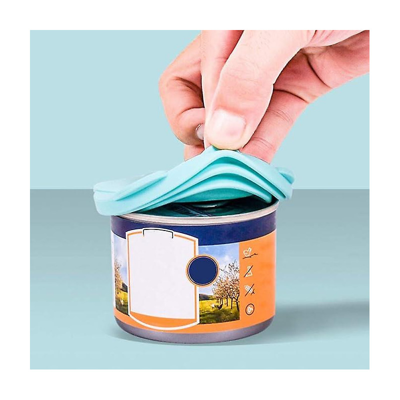 2pcs Pet Food Can Cover Silicone Can Lids Seal Tops Covers Cap Dust- Proof Cover Pads for Dog Cat Food Mason Jars [...]