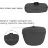 Silicone Dog Treat Pouch - Clip on Portable Training Container Convenient Magnetic Buckle Closing and Waist Clip - [...]