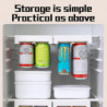 Refrigerator Hanging Can with Compartment Design Food Storage for Beer Drinks