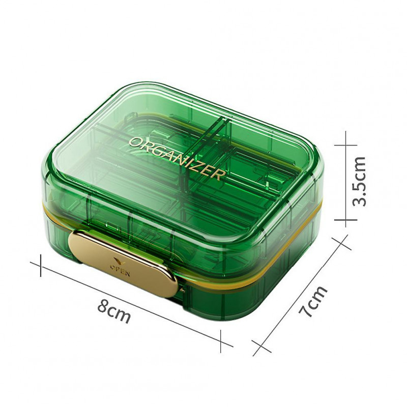 Outdoors Medicine Storage Box Large Capacity Practical Medicine Storage Case for Bedroom