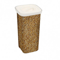 Miscellaneous Grains Barley Noodle Storage Jar Nut Candy Dry Storage Jar Square Transparent Buckle Dry Storage Jar Miscellaneous Grains Barley Noodle Storage Jar Nut Candy Dry Storage Jar Square Transparent Buckle Dry Storage Jar