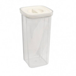 Miscellaneous Grains Barley Noodle Storage Jar Nut Candy Dry Storage Jar Square Transparent Buckle Dry Storage Jar Miscellaneous Grains Barley Noodle Storage Jar Nut Candy Dry Storage Jar Square Transparent Buckle Dry Storage Jar