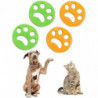 4 Pcs Reusable Washing Machine Hair Catcher Viscous Hair Cleaning