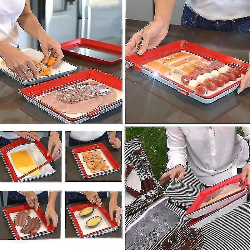 Keeping Fresh Food Preservation Tray Food Fresh Spacer Organizer Food