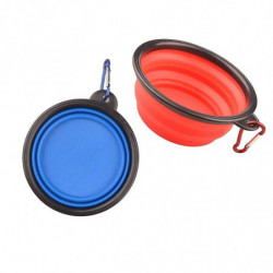 2 Pcs Bol pliable pour chien avec 2 mousquetons, petite eau de voyage pliable B 2 Pcs Bol pliable pour chien avec 2 mousquetons, petite eau de voyage pliable B