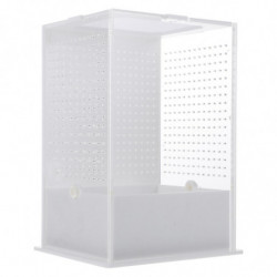 1pc Mantis Feeding Insect Breeding Box Acrylic Insect Feeding Container 1pc Mantis Feeding Insect Breeding Box Acrylic Insect Feeding Container