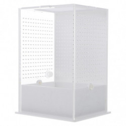 1pc Mantis Feeding Insect Breeding Box Acrylic Insect Feeding Container 1pc Mantis Feeding Insect Breeding Box Acrylic Insect Feeding Container