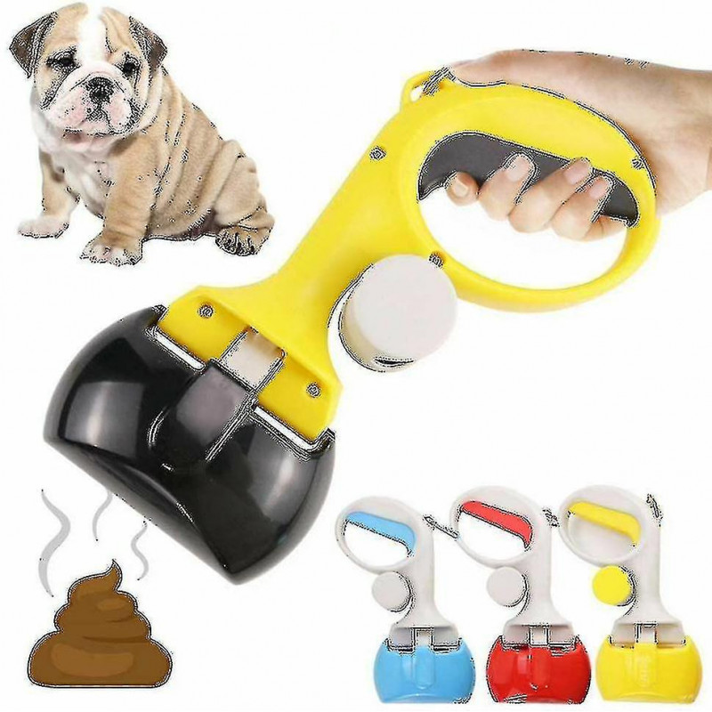 Pet Pooper Picker Dog Poop Scooper Jaw Poop Scoop Pelle Animal Waste Pickers*stb