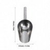 Multifunctional Scoops Stainless Steel Shovel for Pet Food Dry Goods Size M Silver