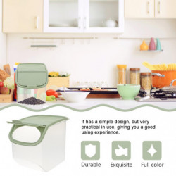 1Pc Clamshell Rice Storage Box Large-Capacity Snack Organizer Containing Box 1Pc Clamshell Rice Storage Box Large-Capacity Snack Organizer Containing Box