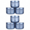 10Pcs Universal Round Tinplate Tea Cans Tea Leaf Storage Jars Tea Sealed Tanks 10Pcs Universal Round Tinplate Tea Cans Tea Leaf Storage Jars Tea Sealed Tanks