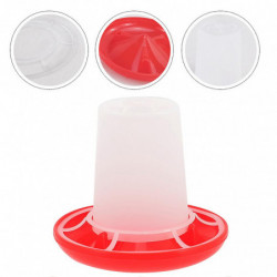 Chick Feeder Portable Poultry Feeder Chickens Duck Geese Food Container Chick Feeder Portable Poultry Feeder Chickens Duck Geese Food Container