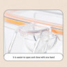 One-Piece Spice Storage Box with Spoon Moisture-proof 4-Grid Seasoning Bottle/YY One-Piece Spice Storage Box with Spoon Moisture-proof 4-Grid Seasoning Bottle/YY